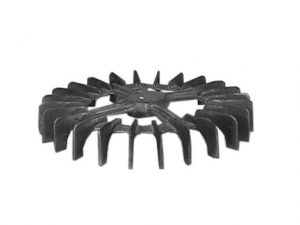Front view of 12-7/8 inch OD Fan Model 12 from Jenkins Electric
