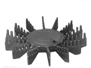 Front view of 10-1/4 inch OD Fan Model 8 from Jenkins Electric