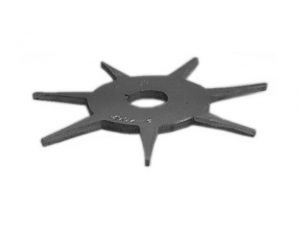 Front view of 10-5/8 inch OD Fan Model 4 from Jenkins Electric