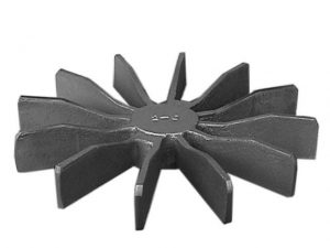 Front view of 10 inch OD Fan from Jenkins Electric