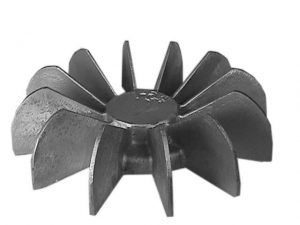 Front view of 11-1/16 inch OD Fan Model 2 from Jenkins Electric