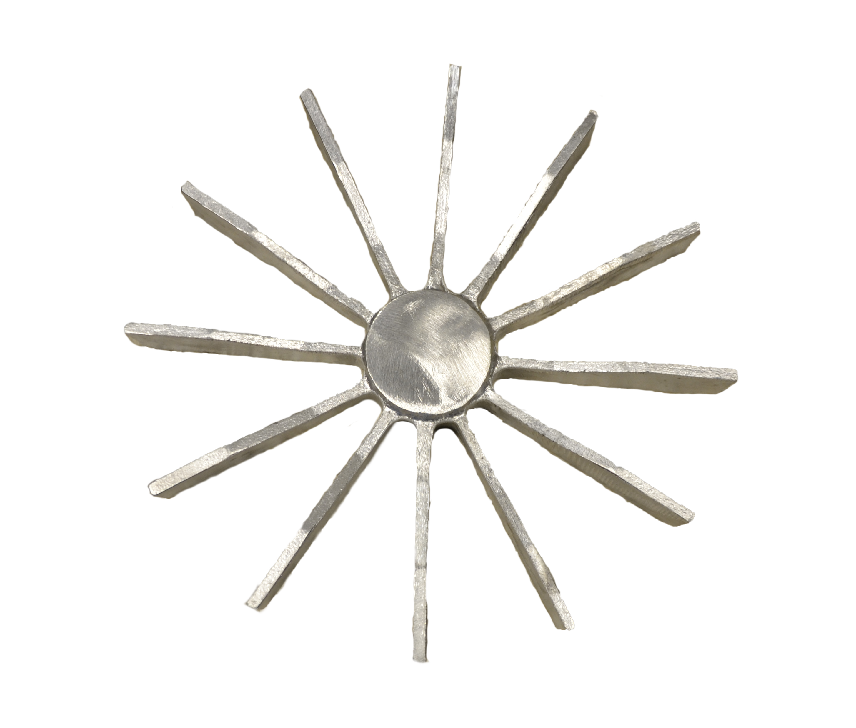 Bottom view of 11-1/4 inch OD Fan Model 5 from Jenkins Electric