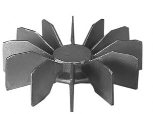 Front view of 11 inch OD Fan Model 9 from Jenkins Electric