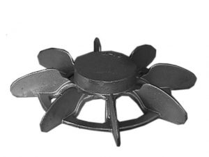 Front view of 11-3/4 inch OD Fan from Jenkins Electric