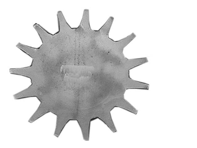 Bottom view of 17-7/8 inch OD Fan from Jenkins Electric