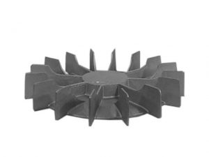 Front view of 20-5/8 inch OD Fan from Jenkins Electric