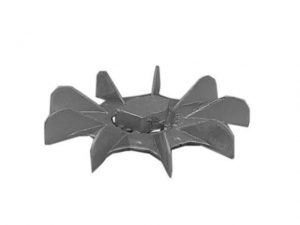 Front view of the 10-3/8 inch OD Fan Model 2 from Jenkins Electric