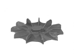 Front view of 12-1/8 inch OD Fan from Jenkins Electric