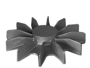 Front view of 13 inch OD Fan Model 3 from Jenkins Electric