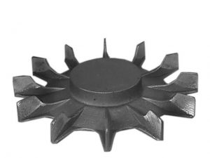 Front view of 13 inch OD Fan Model 5 from Jenkins Electric