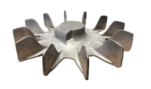 Front view of 14-3/4 inch OD Fan from Jenkins Electric