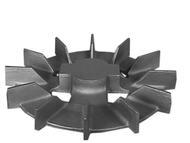 Front view of 15-5/8 inch OD Fan Model 2 from Jenkins Electric