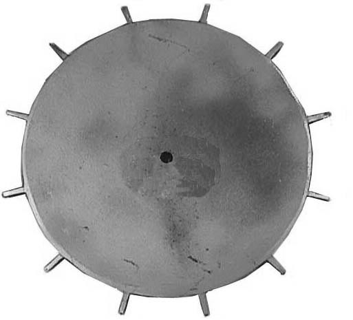 Bottom view of 16-1/16 inch OD Fan from Jenkins Electric