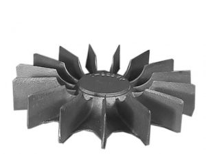 Front view of 17-5/8 inch OD Fan Model 2 from Jenkins Electric