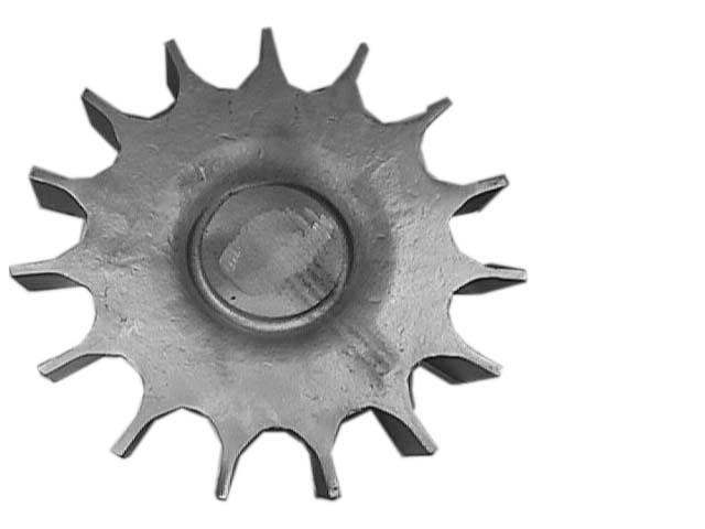 Bottom view of 17-5/8 inch OD Fan Model 2 from Jenkins Electric