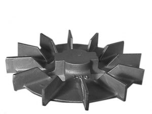 Front view of 17 inch OD Fan from Jenkins Electric