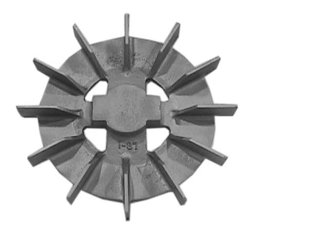 Top view of 17-3/4 inch OD Fan Model 2 from Jenkins Electric