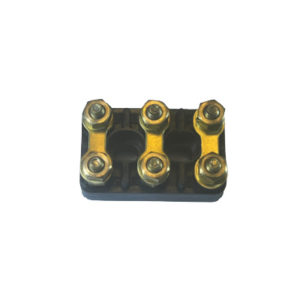 Jenkins Electric 6-post terminal block, 16A, 40x25mm