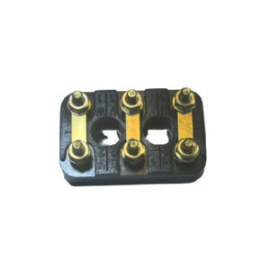 Jenkins Electric 6-post terminal block, 16A, 50x32mm