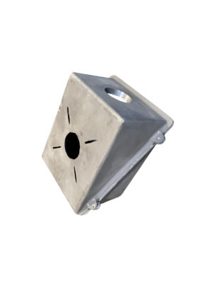 Universal Terminal Box for 445 and Larger Frame Motors, Cast Aluminum